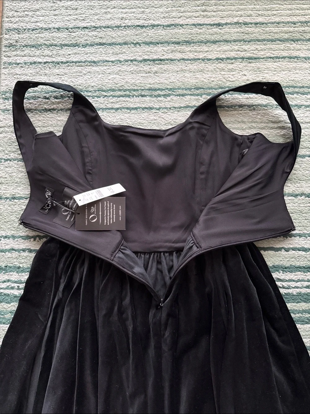 🆕 J. Crew fit and flare mini dress in velvet